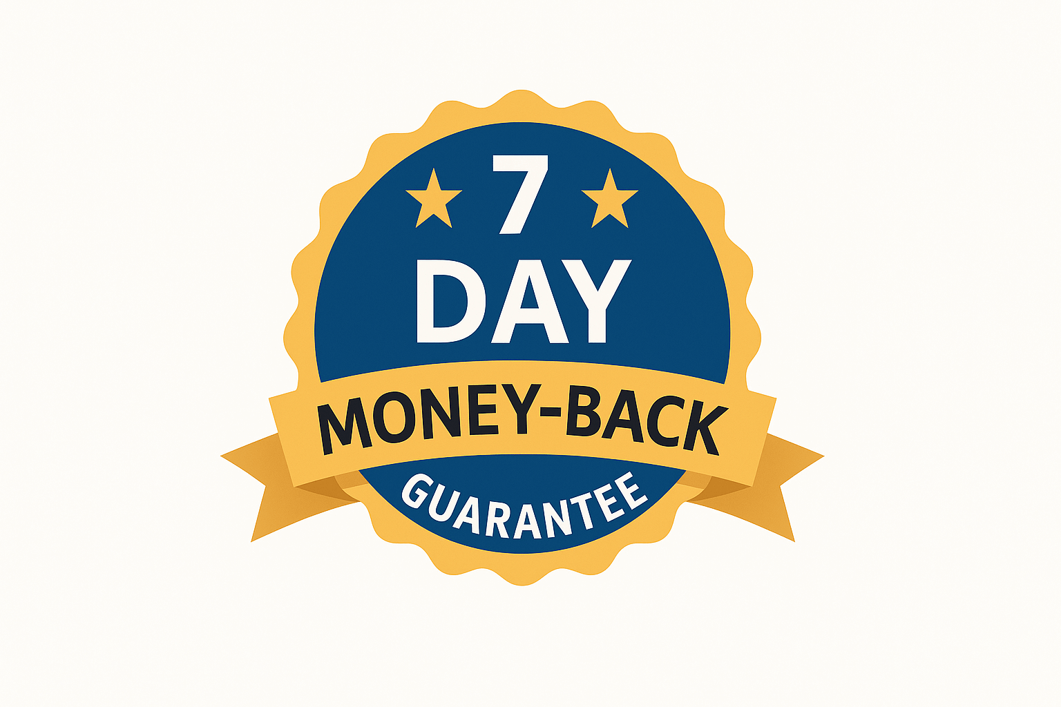 7-Day Money-Back Guarantee (1)